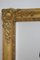 Espejo francés antiguo de madera dorada, 1840, Imagen 9