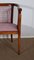 Art Deco Beech Living Room Bench and Chairs, 1940s, Set of 4, Image 9