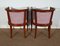 Art Deco Wohnzimmerbank und Stühle aus Buche, 1940er, 4er Set 21