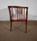 Art Deco Beech Living Room Bench and Chairs, 1940s, Set of 4, Image 10