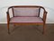 Art Deco Beech Living Room Bench and Chairs, 1940s, Set of 4, Image 3