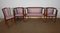 Art Deco Beech Living Room Bench and Chairs, 1940s, Set of 4 35
