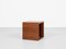 Mid-Century Danish Cube Side Tables in Teak attributed to Kai Kristiansen for Vildbjerg Furniture Factory, Set of 3 2