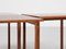 Mid-Century Danish Cube Side Tables in Teak attributed to Kai Kristiansen for Vildbjerg Furniture Factory, Set of 3, Image 8