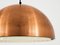 Louisiana Pendant Lamp in Copper attributed to Jørgen Bo and Vilhelm Wohlert for Louis Poulsen, 1960s 5