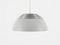 AJ Royal Lampe in Hellgrau von Arne Jacobsen für Louis Poulsen 3