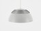 AJ Royal Lampe in Hellgrau von Arne Jacobsen für Louis Poulsen 1