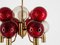 Patricia Chandelier in Brass attributed to Hans-Agne Jakobsson, 1960s, Image 6