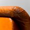 Vintage Brown Leather Armchairs, 1970s, Set of 2, Image 9