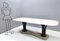 Dining Table with Portuguese Pink Marble Top attributed to Osvaldo Borsani, 1950s, Image 3