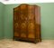 Britischer Art Deco Wurzelholz Kleiderschrank, 1930er 4