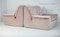 French Lounge Chairs in Pink Foam and Velvet, 1970, Set of 2 22