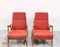 Mid-Century Czechoslovakian Armchairs in Red from Interier Praha, 1960s, Set of 2 5