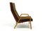 Fauteuil Vintage en Bois et Tissu, 1960s 13