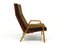 Vintage Armchair in Wood & Fabric, 1960s 13