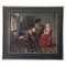 C. Kanospet After Johannes Vermeer, Lady Drinking with Knight, Oil on Canvas, Framed 12