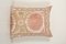 Pink Suzani Lumbar Cushion Cover, 2010s 2