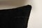 Black Ikat Velvet Cushion Covers, 2010s, Set of 2 4