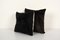 Black Ikat Velvet Cushion Covers, 2010s, Set of 2 2