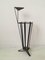 Metal and Teak Tripod Umbrella Stand in Style of Mathieu Matégot, 1950s, Image 2