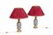 Porcelain Table Lamps attributed to Imari, 1880s, Set of 2 1