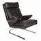 Vintage Lounge Chair in Leather, 1970s 3
