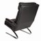 Vintage Lounge Chair in Leather, 1970s, Image 5