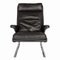 Vintage Lounge Chair in Leather, 1970s, Image 2