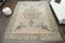 Vintage Turkish Oushak Handmade Wool Area Rug, 1940s, Image 1