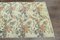 Tappeto Oushak vintage floreale in lana beige, Turchia, anni '60, Immagine 4