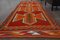 Vintage Turkish Hand-Knotted Red Wool Oushak Runner, 1960s, Image 2