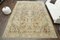 Vintage Turkish Handmade Wool Medallion Heriz Area Rug, 1960s 1