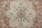 Alfombra estilo Heriz de Oriente Medio vintage de lana floral hecha a mano, años 60, Imagen 7