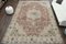 Vintage Middle Eastern Handmade Floral Wool Heriz Style Area Rug, 1960s 1