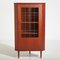 Teak Eckschrank, 1960er 1