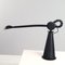 Lámpara de escritorio Gaucho italiana vintage en negro de Studio PER para Egoluce, años 80, Immagine 6
