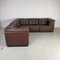 Brown Leather Corner Sofa from de Sede, 1970s 1