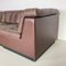Brown Leather Corner Sofa from de Sede, 1970s 9