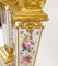 Louis XVI French Floral Gilt Porcelain Pedestal Stands, Set of 2 10