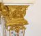 Französische Louis XVI Blumenständer aus vergoldetem Porzellan, 2er Set 8