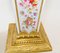Louis XVI French Floral Gilt Porcelain Pedestal Stands, Set of 2 7