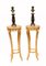 French Empire Gilt Pedestal Tables Stands, Set of 2 2