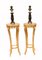 French Empire Gilt Pedestal Tables Stands, Set of 2, Image 2