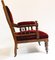 Edwardian Mahogany His and Her Seats, 1890s, Set of 2 5