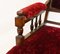 Edwardian Mahogany His and Her Seats, 1890s, Set of 2 4