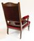 Edwardian Mahogany His and Her Seats, 1890s, Set of 2 7
