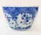 Cache-Pot en Porcelaine Bleue et Blanche, Chine 1