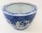 Cache-Pot en Porcelaine Bleue et Blanche, Chine 2