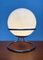 Vintage Minimalistic Round Bulb Chrome Table Lamp, 1970s 6