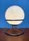 Vintage Minimalistic Round Bulb Chrome Table Lamp, 1970s, Image 6